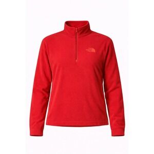 The North Face‎ Red Fleece 1/4 Zip Pullover Mens XXL Regular